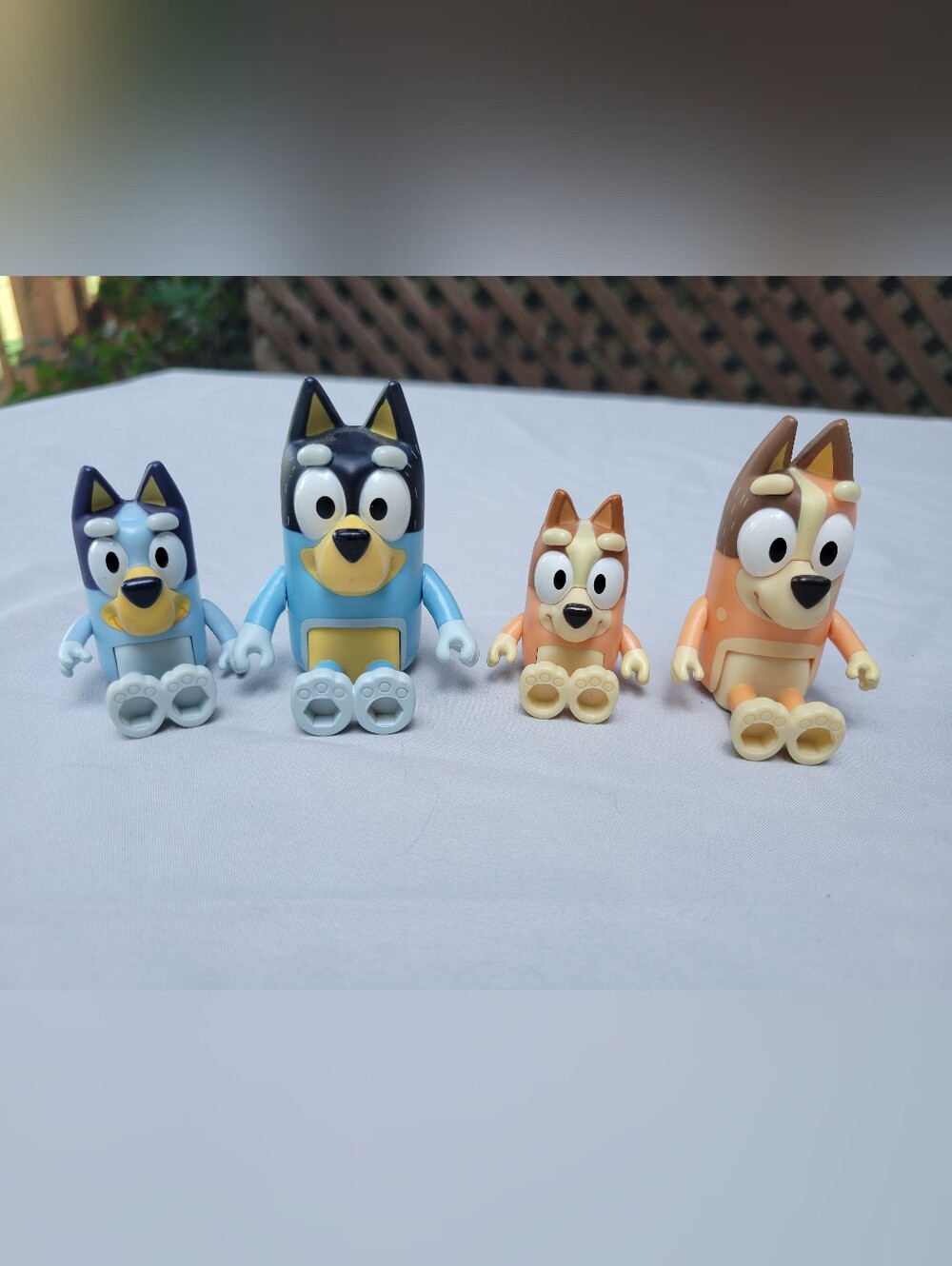 Bluey Family Character Figure Set - Collectible Toys